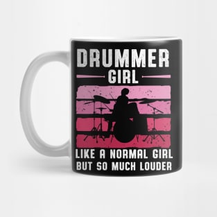 The Girl Play The Drums Mug